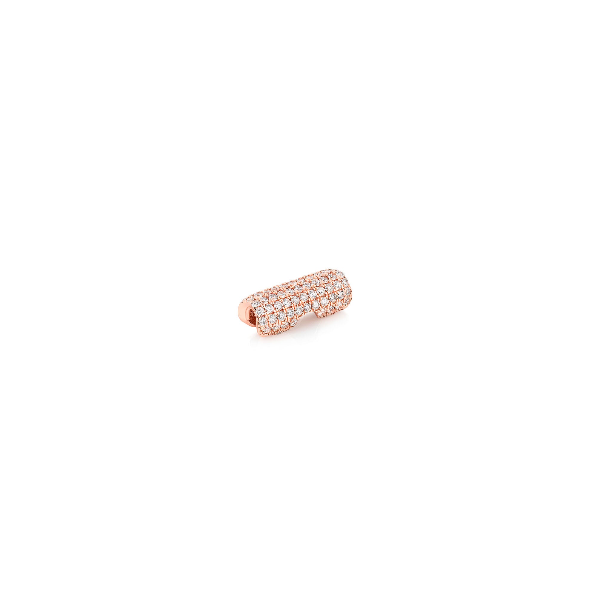 Diamond Bean 3mm Clasp