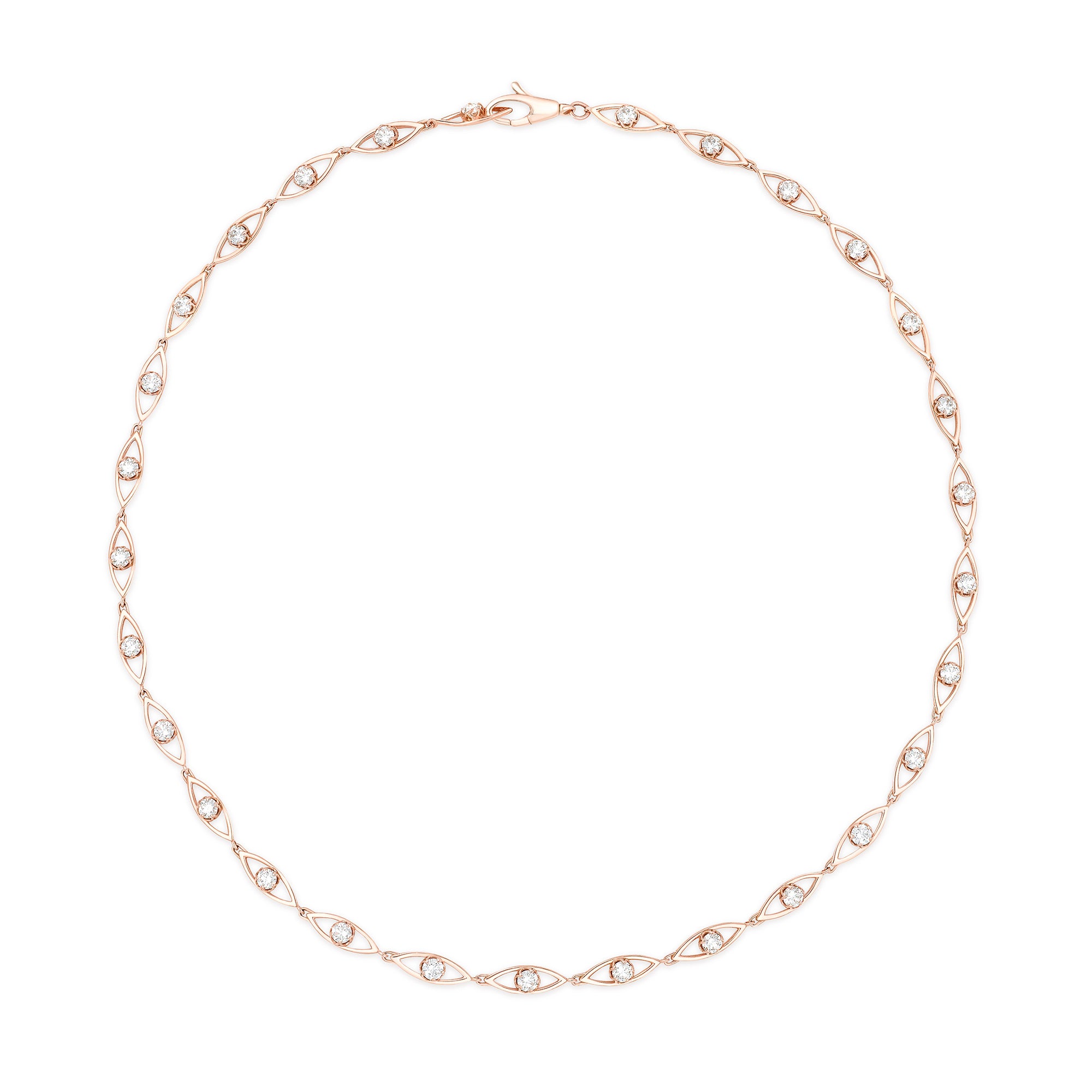 Diamond Clasp Necklace
