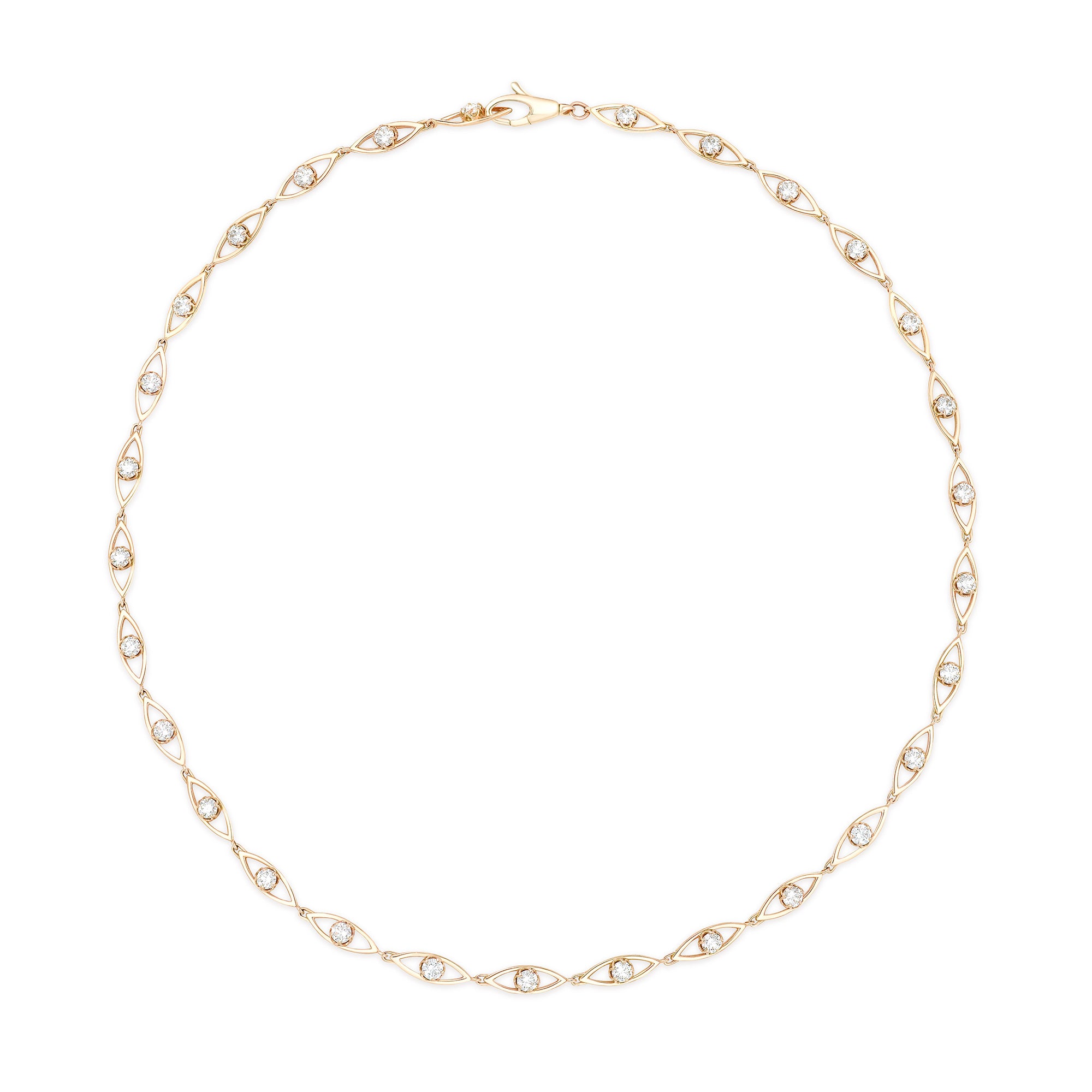 Diamond Clasp Necklace