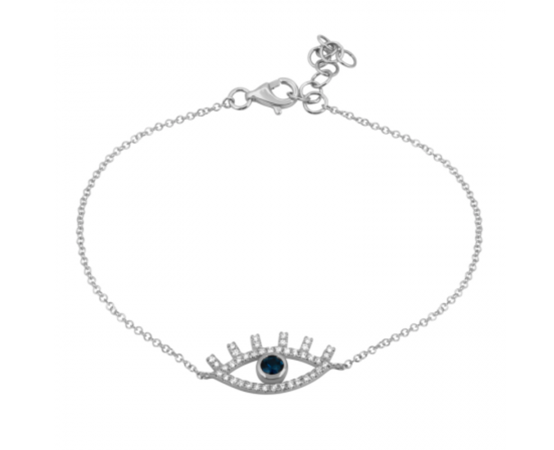 Evil Eye Lash Bracelet