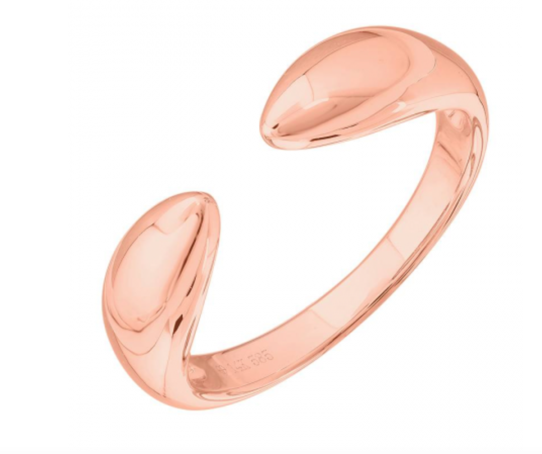 Solid Gold Claw Ring