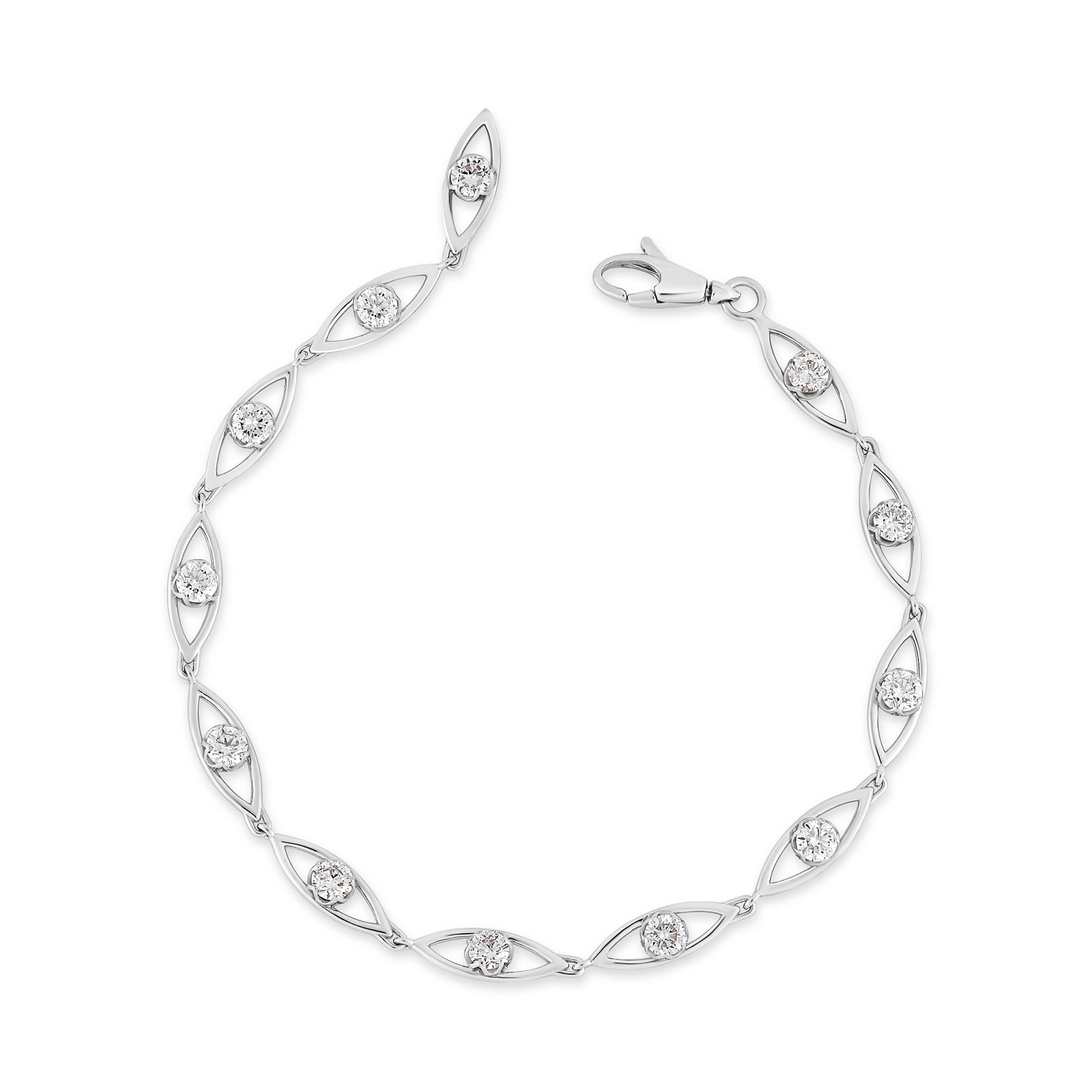 Diamond Clasp Bracelet