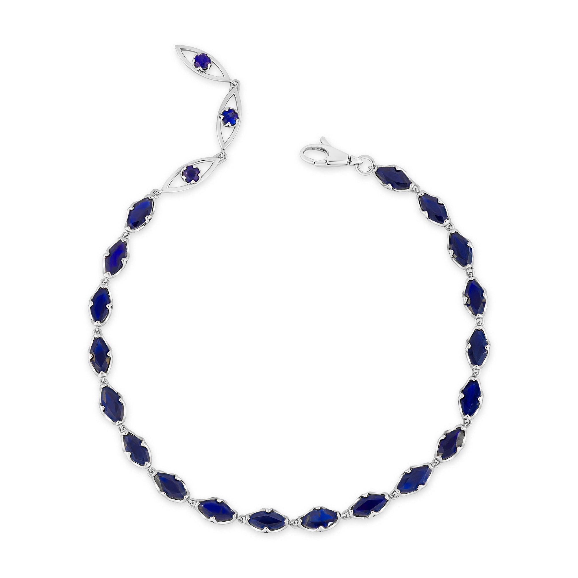 Lacy Sapphire Bracelet