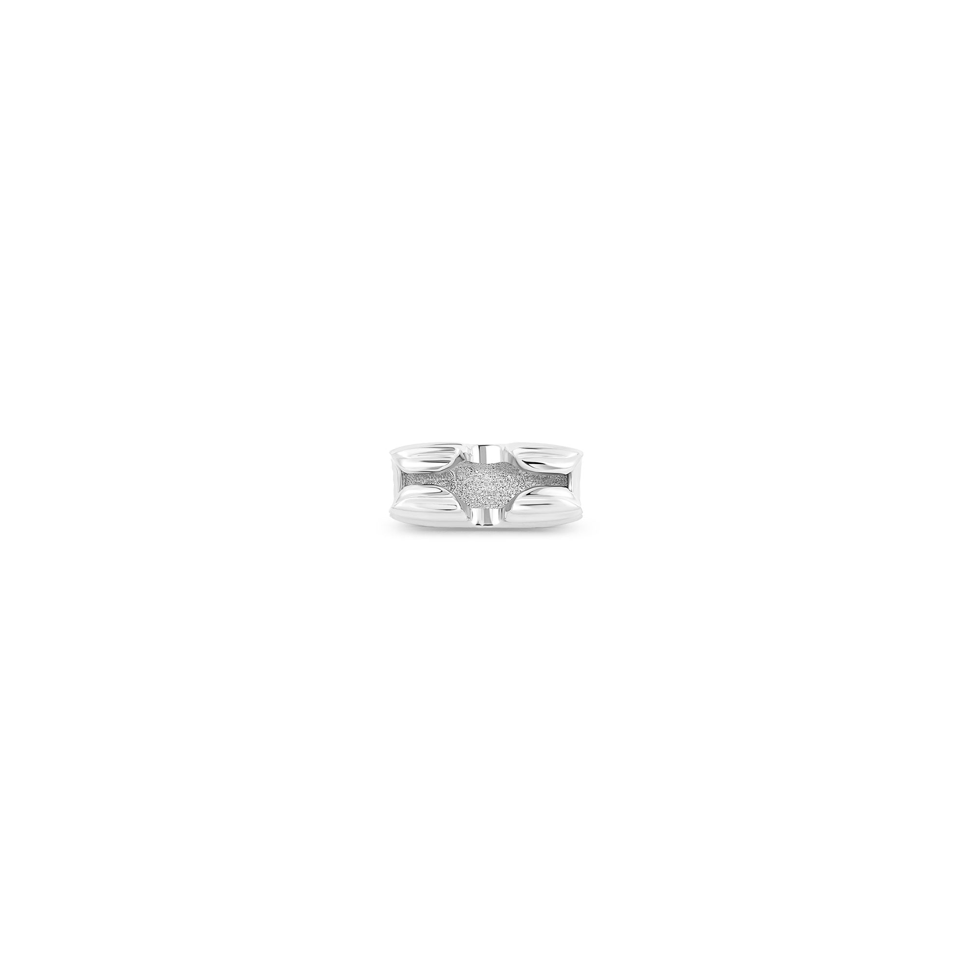 Ribbed Bean 3mm Clasp