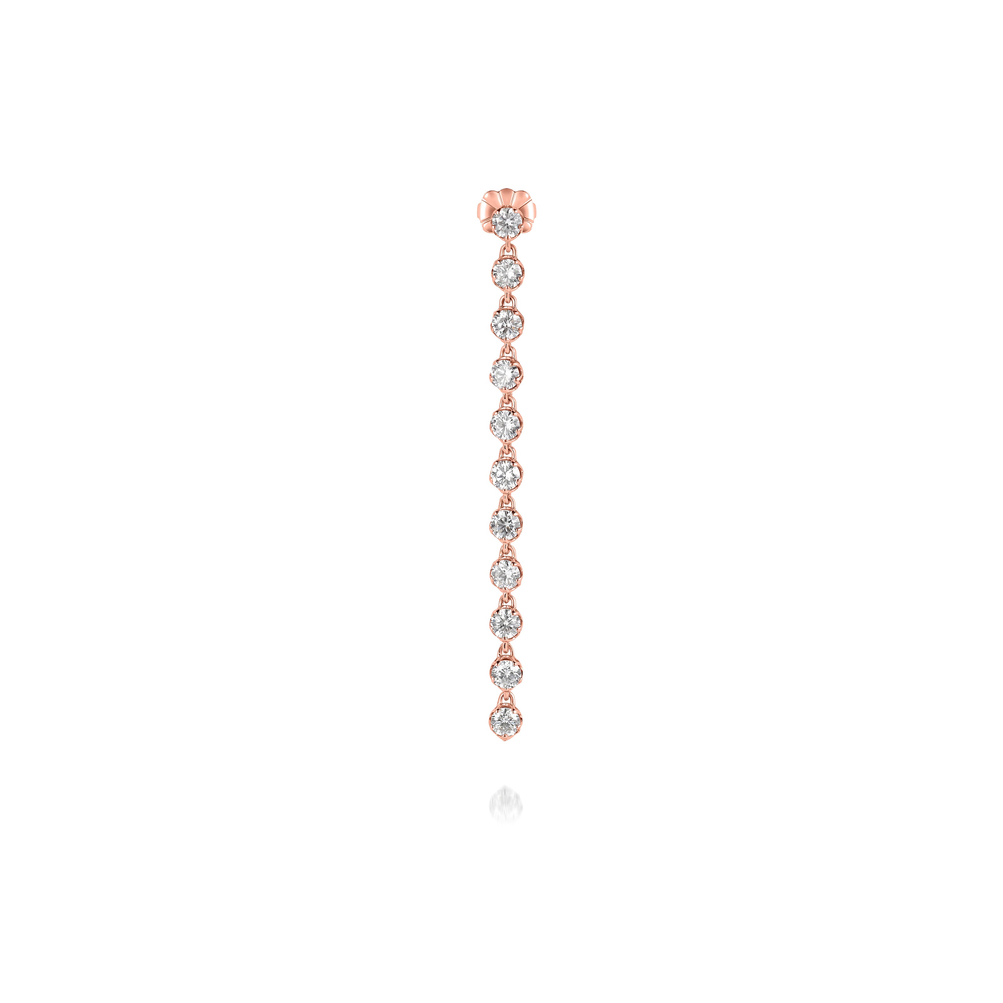 Lacy 11 Diamond Drop Earring